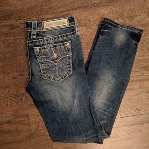 👖Rock Revival "Aileen" Ankle Straight Jeans